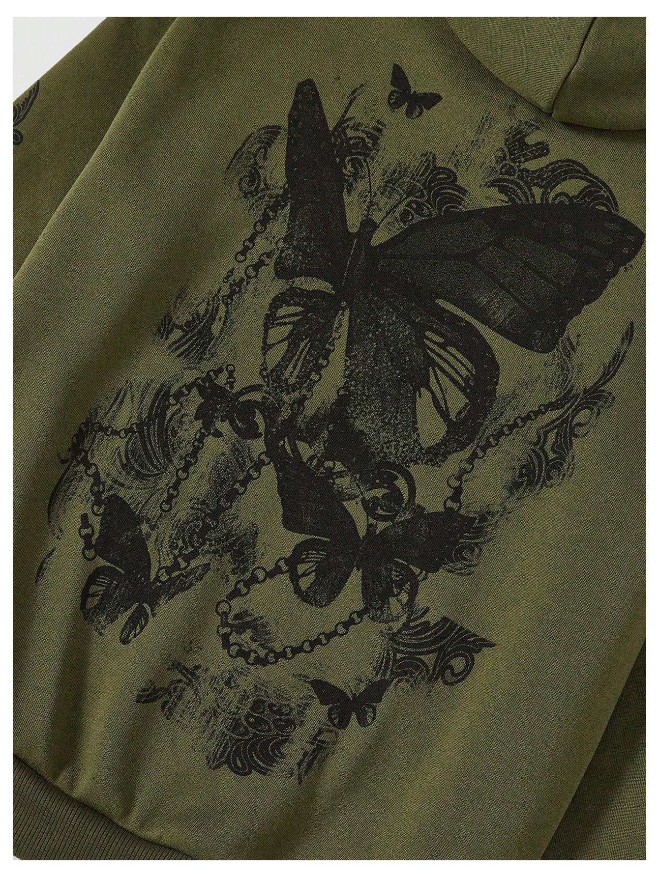 SOLY HUX Women's Graphic Hoodies Heart Print Drawstring Long Sleeve Pocket Sweatshirt Pullover Tops