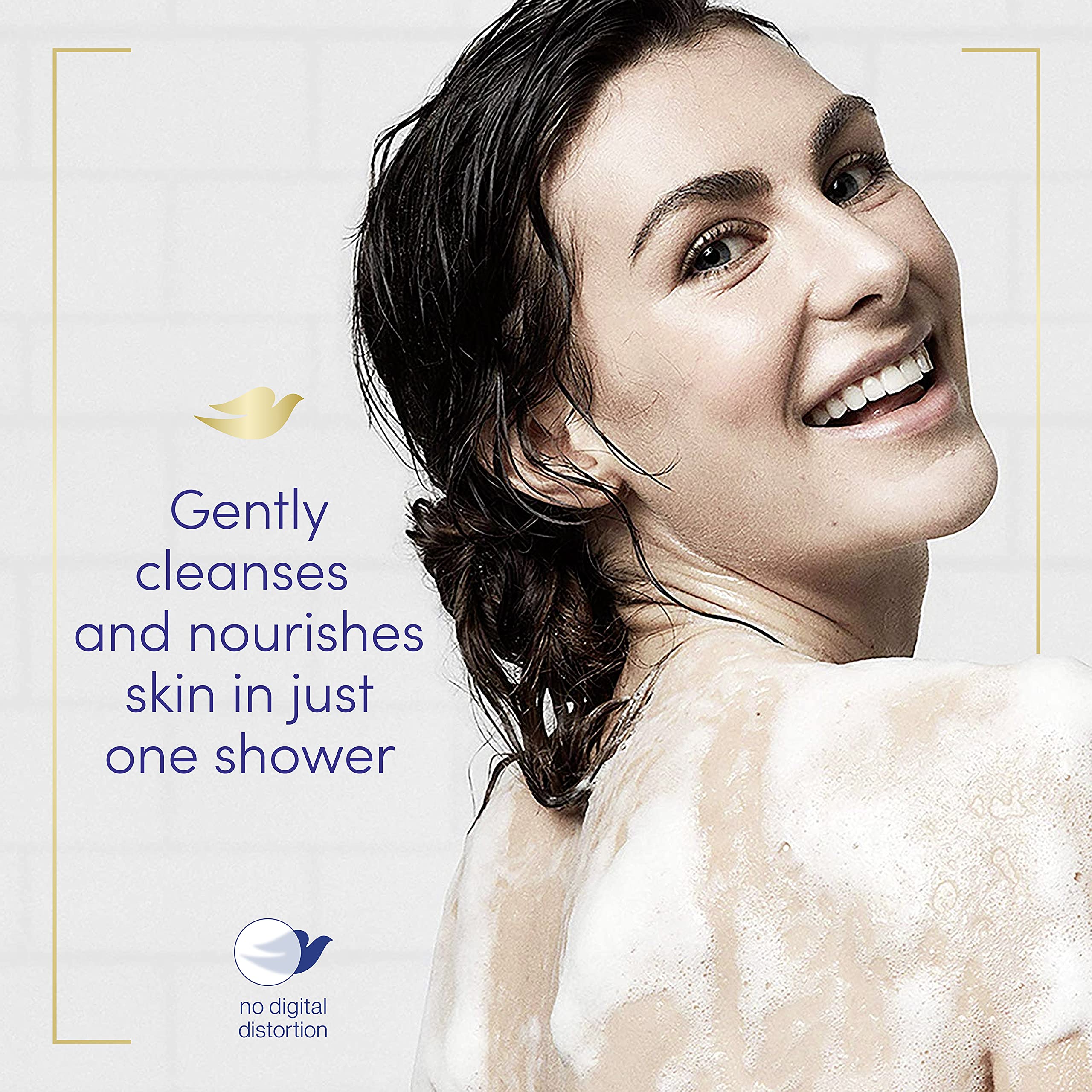 Dove Body Wash with Pump Sensitive Skin For 24hr Lotion-Soft Skin Moisturizing Skin Cleanser Gentle Hypoallergenic Formula with No Sulfates No Parabens 30.6 oz